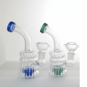 5" Ribbed Tank Disc Shower with Bowl, Mixed Color