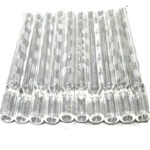 3" One Hitter Cut Clear (Pack of 2 pcs)