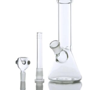 8" Heavy Beaker 5mm 3 pcs Clear