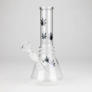 8" Beaker Thickness 3mm 2pc Leaf Sticker