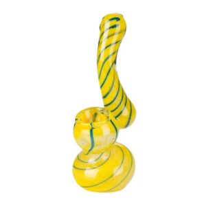 6" Silver Arm Bubbler